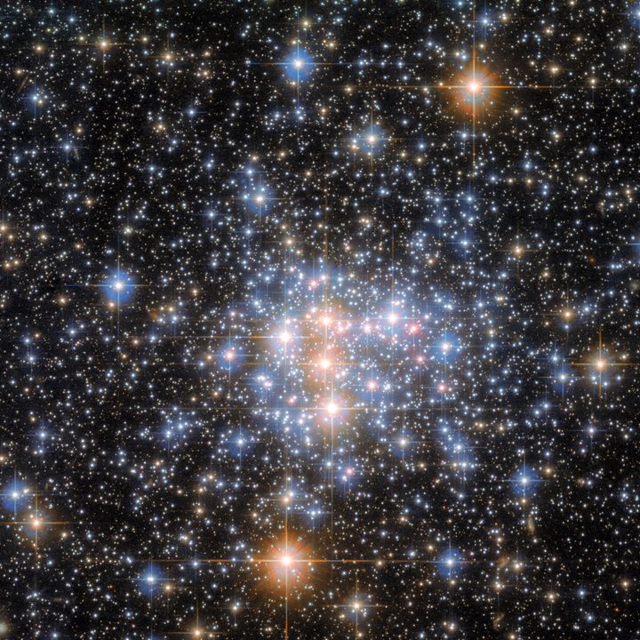Image from the NASA/ESA Hubble Space Telescope captures a small portion of the Small Magellanic Cloud (SMC).
