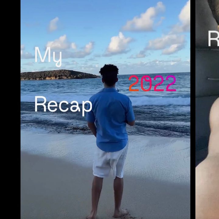 Creating an Instagram Recap 2022 Reel.