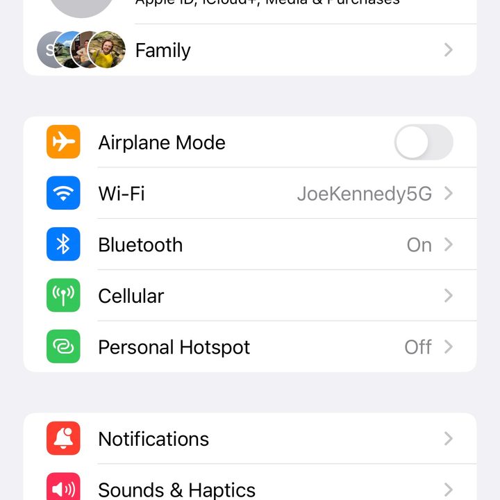 Setting up Advanced Data Protection on an iPhone with iOS 16.2.