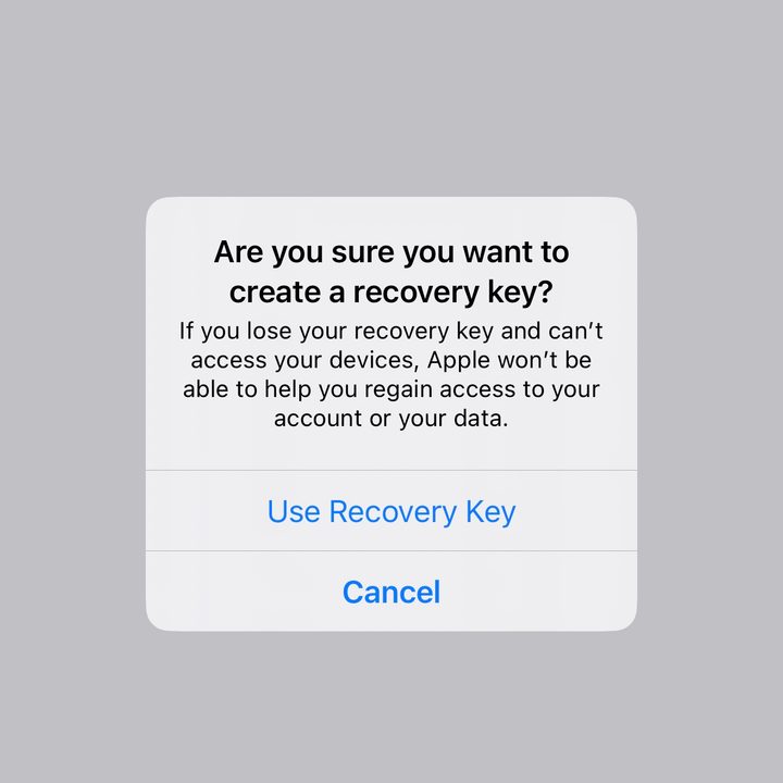 Setting up Advanced Data Protection on an iPhone with iOS 16.2.