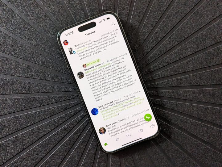Timeline view in Ivory