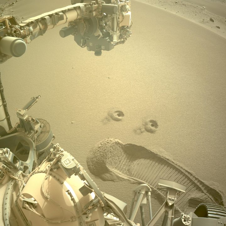 NASA's Perseverance Mars rover snagged two samples of regolith.
