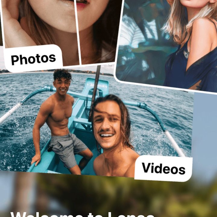 The Lensa AI app.
