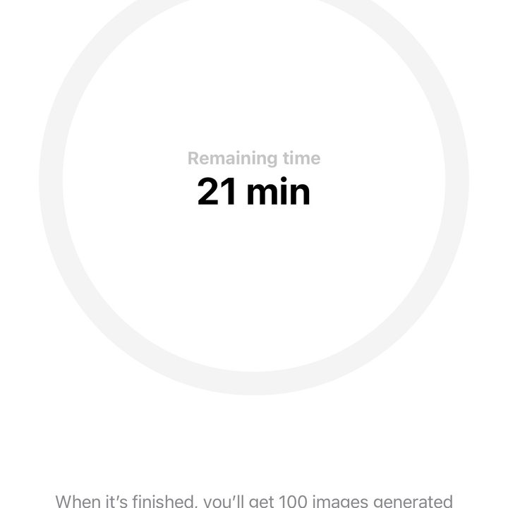 The Lensa AI app.