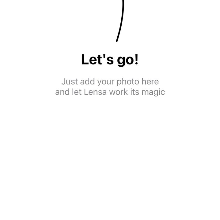 The Lensa AI app.
