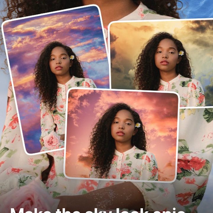 The Lensa AI app.
