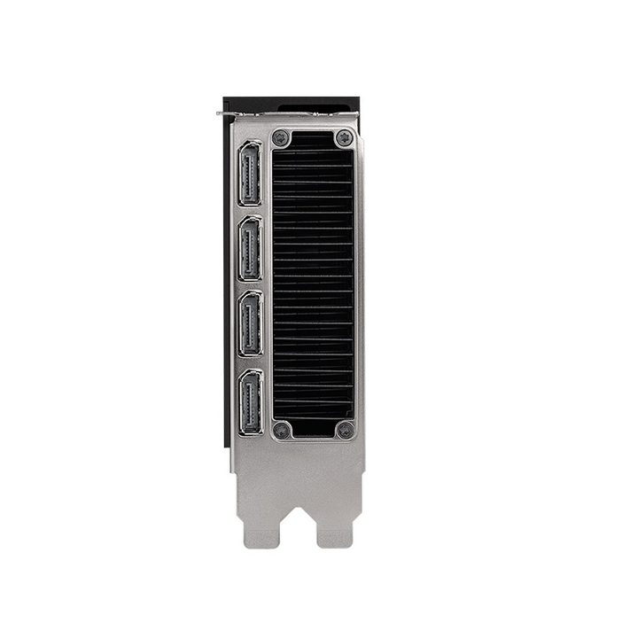 Nvidia's RTX 6000 seen from the side.
