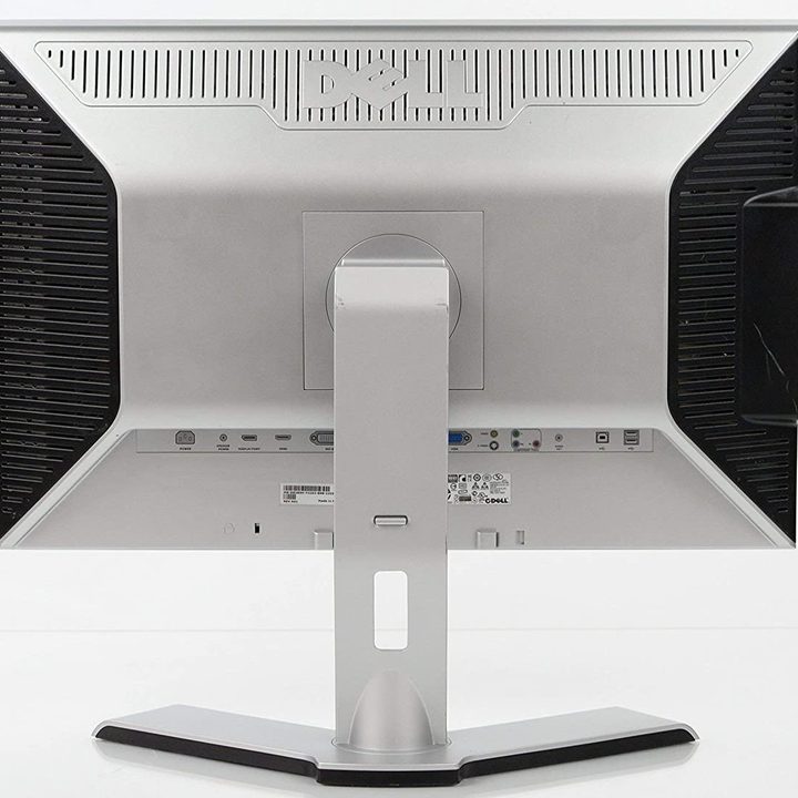 The back of the Dell UltraSharp 2408WFP.