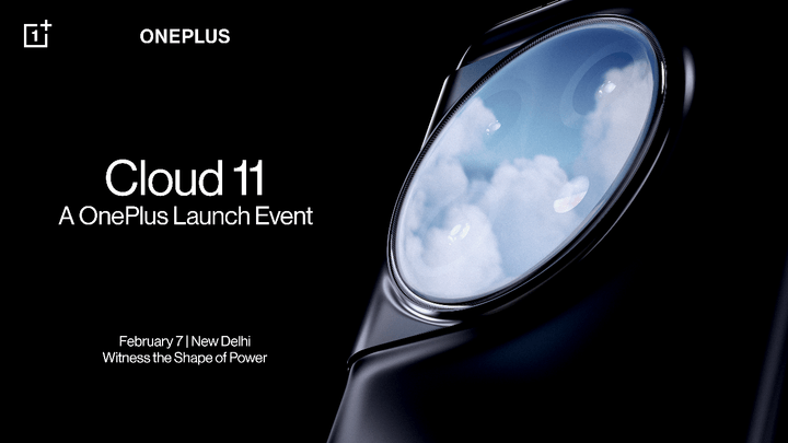 Event teaser for The OnePlus 11 "Cloud 11" event.