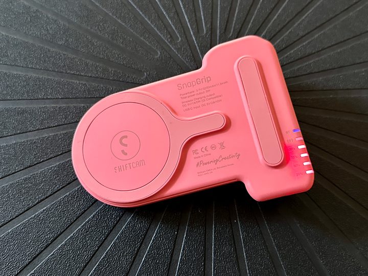 ShiftCam SnapGrip battery on lights