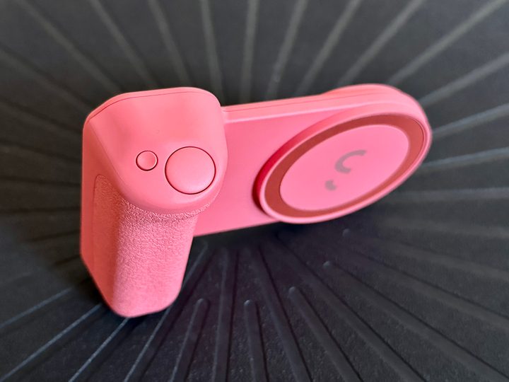 ShiftCam SnapGrip shutter and power buttons up close