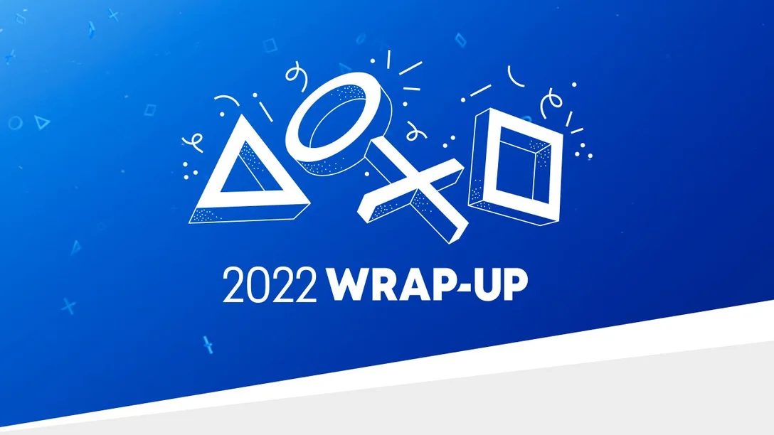 2022 PlayStation Wrap-Up art.