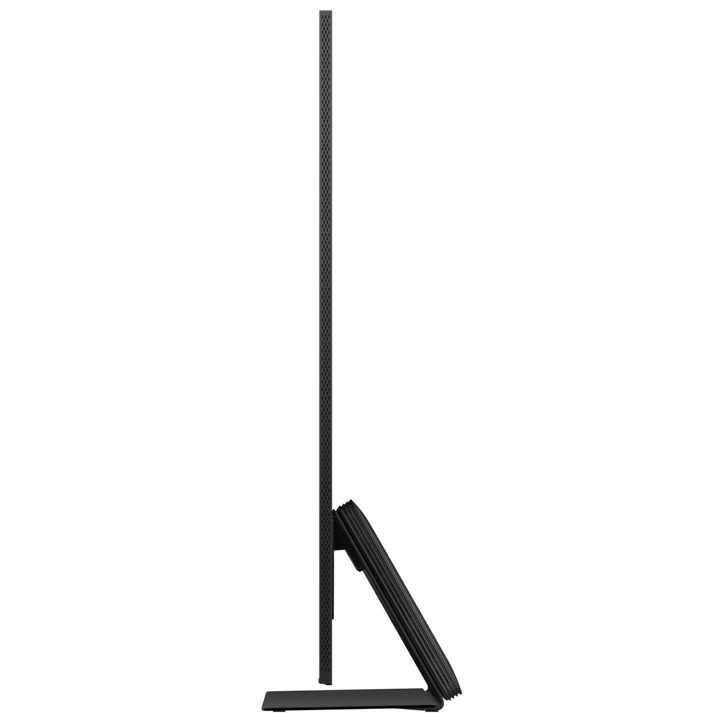 Samsung S95C QD-OLED 4K TV, side view.