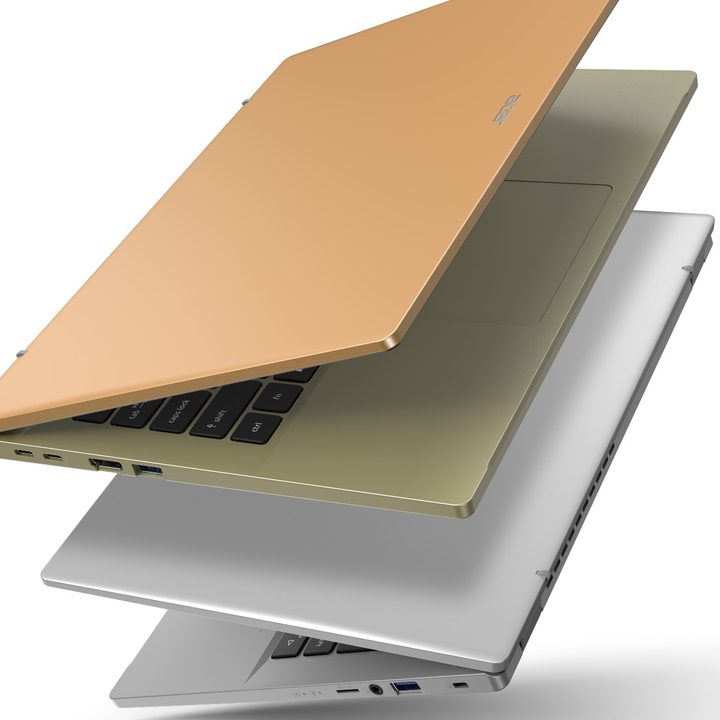 Acer Swift Go stacked view showing various models.