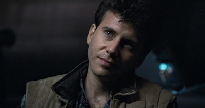 Carter Burke in "Aliens."