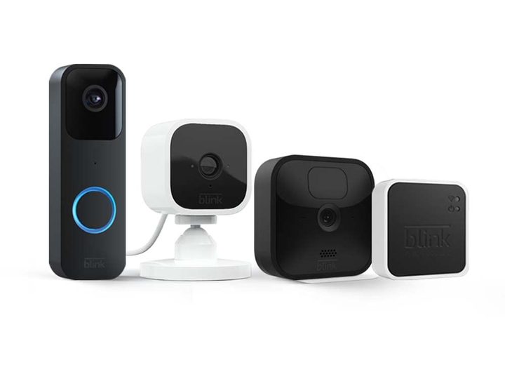 Blink Whole Home Bundle includes one wired and one wireless camera plus a Blink video doorbell.