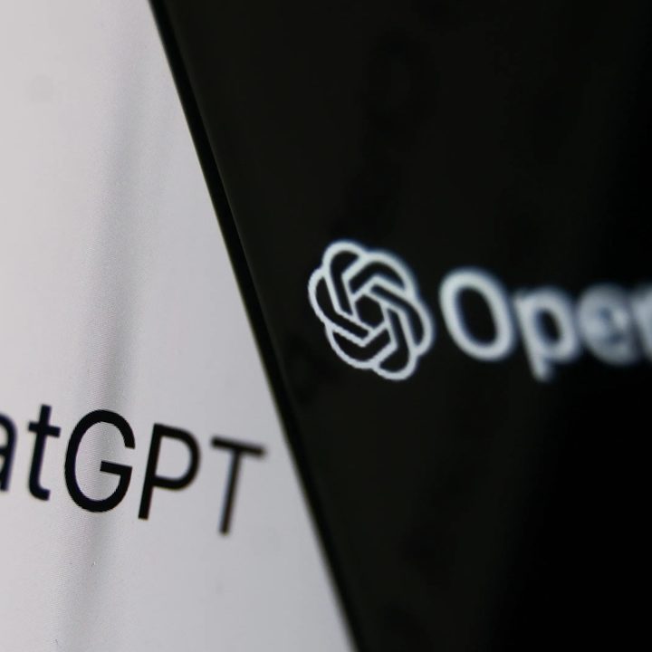ChatGPT and OpenAI logos.