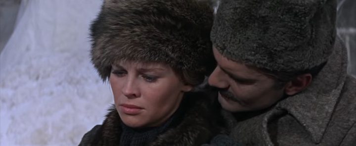 Lara and Yuri in "Doctor Zhivago."