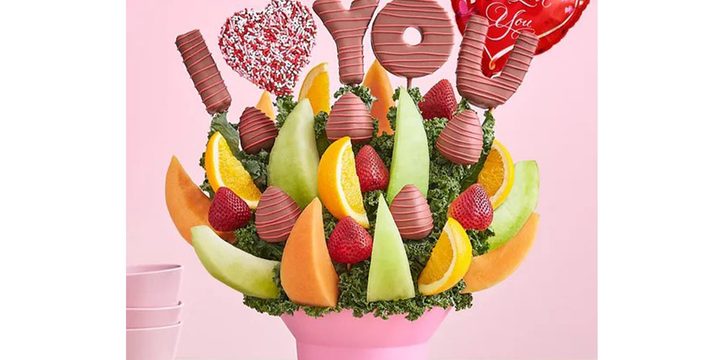 Fruit Bouquets bouquet of food.
