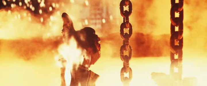 T-800 giving a thumbs-up in "Terminator 2: Judgment Day."