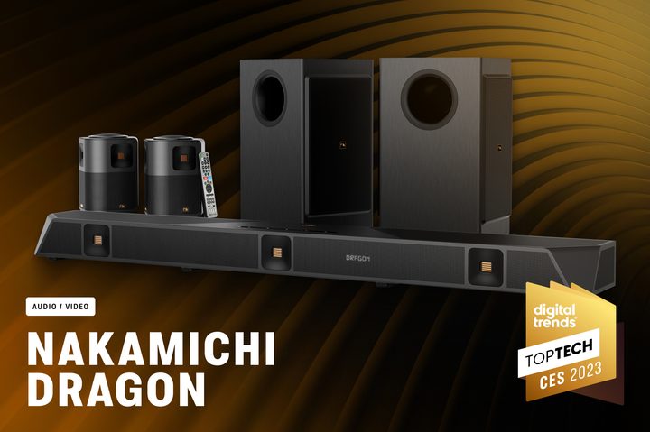 Nakamichi Dragon 11.4.6 Dolby Atmos Surround Sound System