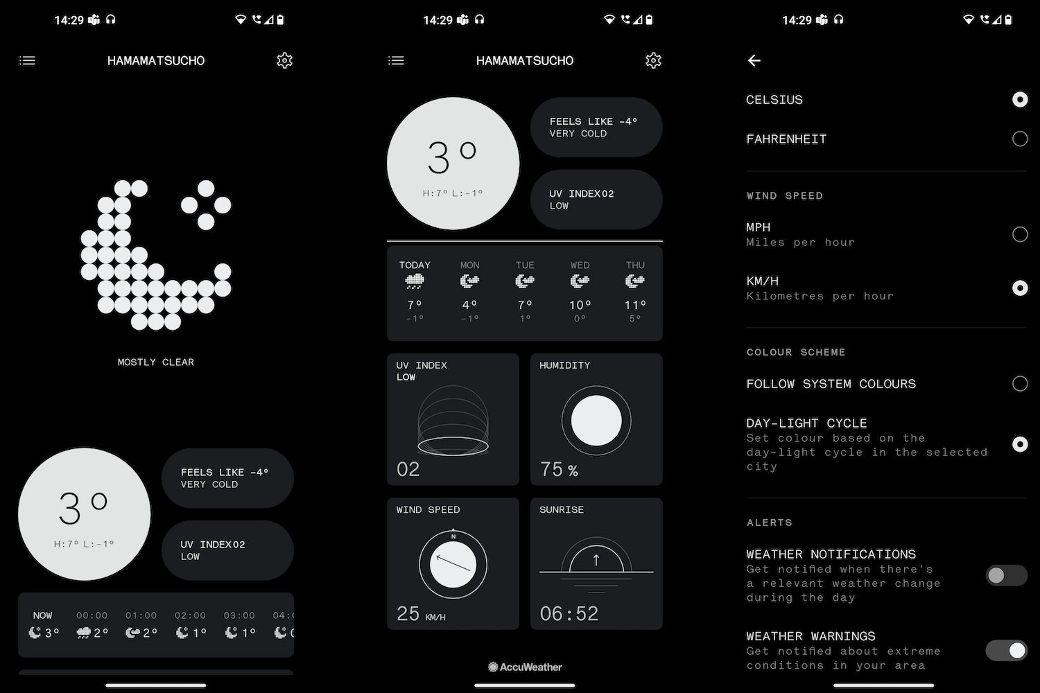 Nothing Phone 1's Nothing OS 1.5 beta screenshots.