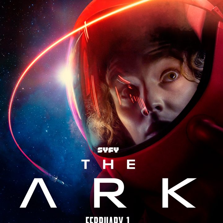 Poster for SYFY's The Ark with a woman on the cover.