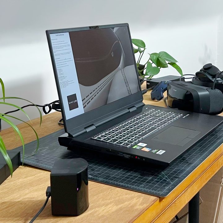 Varjo Aero requires Steam VR gear and a powerful GPU and CPU.