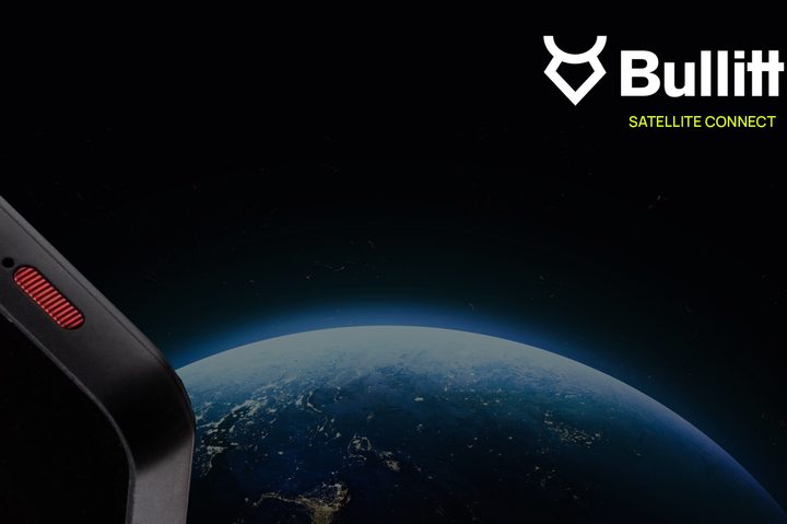 CES 2023 promo for Bullitt's satellite connectivity.