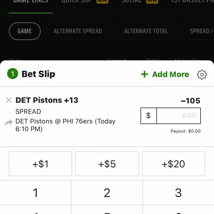 draftkings how to bet and play dk12