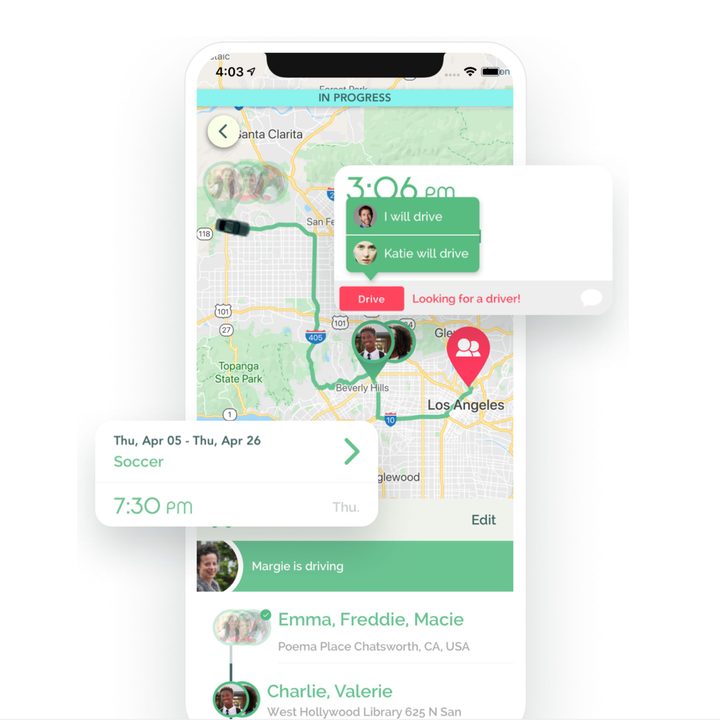 Screenshot of the GodKids app.