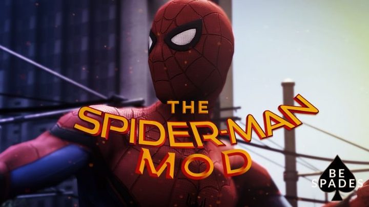 Spider-man in the gta map.
