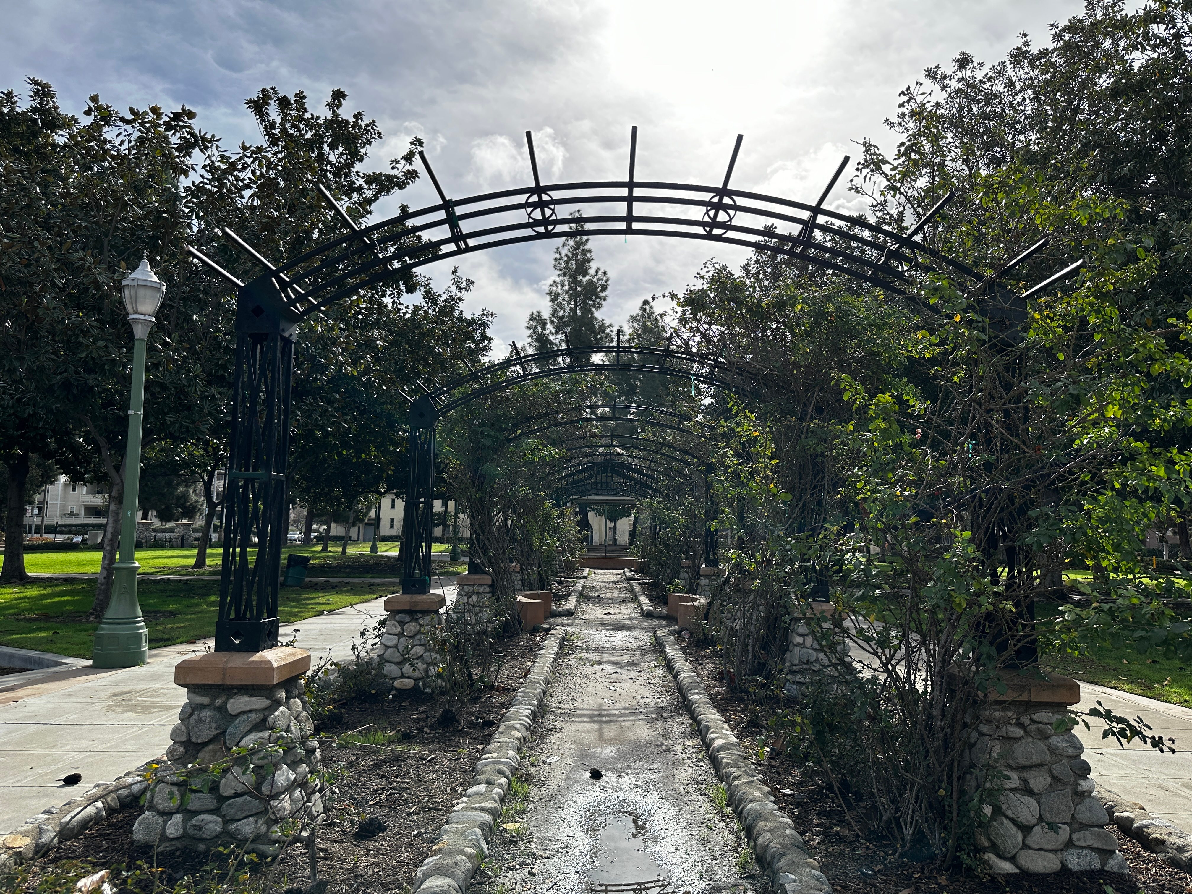Park archway taken with iPhone 14 Pro