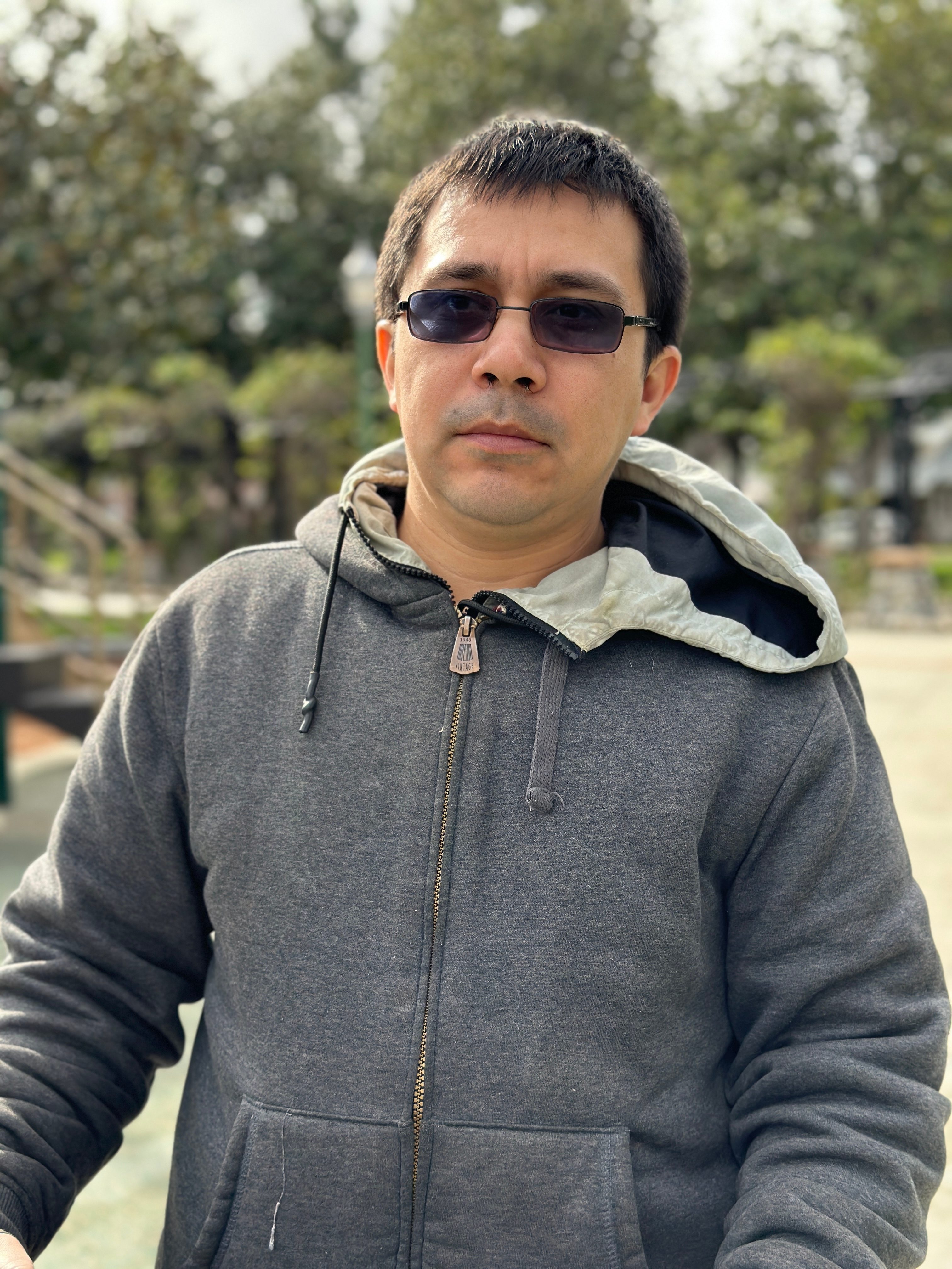 Portrait mode photo of Robert taken with iPhone 14 Pro