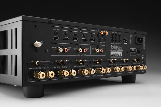 mcintosh mht300 home theater receiver back
