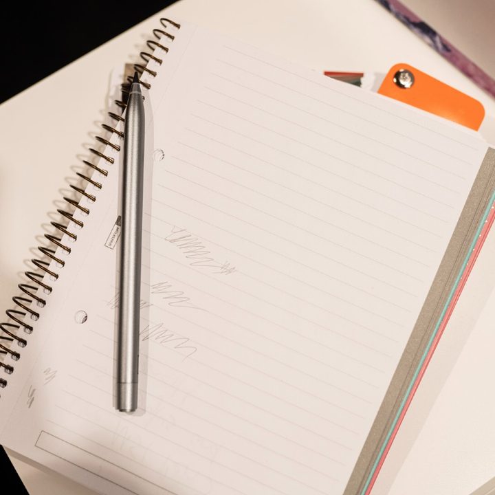 The MSI Pen 2 on a notebook.