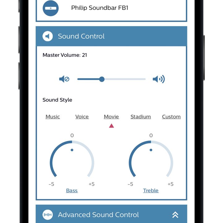 Philips PS Fine Tune app.
