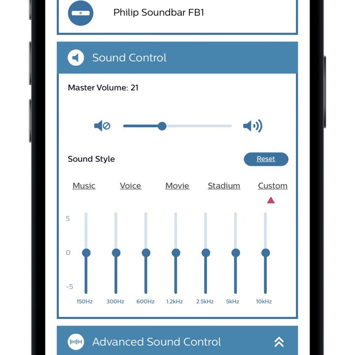 Philips PS Fine Tune app.