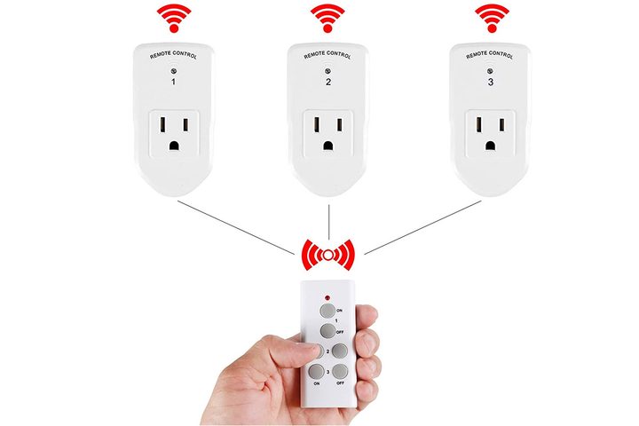 Remote power outlets.