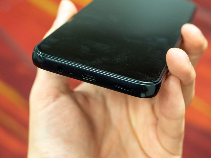 Samsung Galaxy A14 in hand.