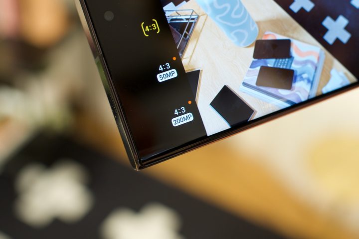 200MP photo option on the Samsung Galaxy S23 Ultra.