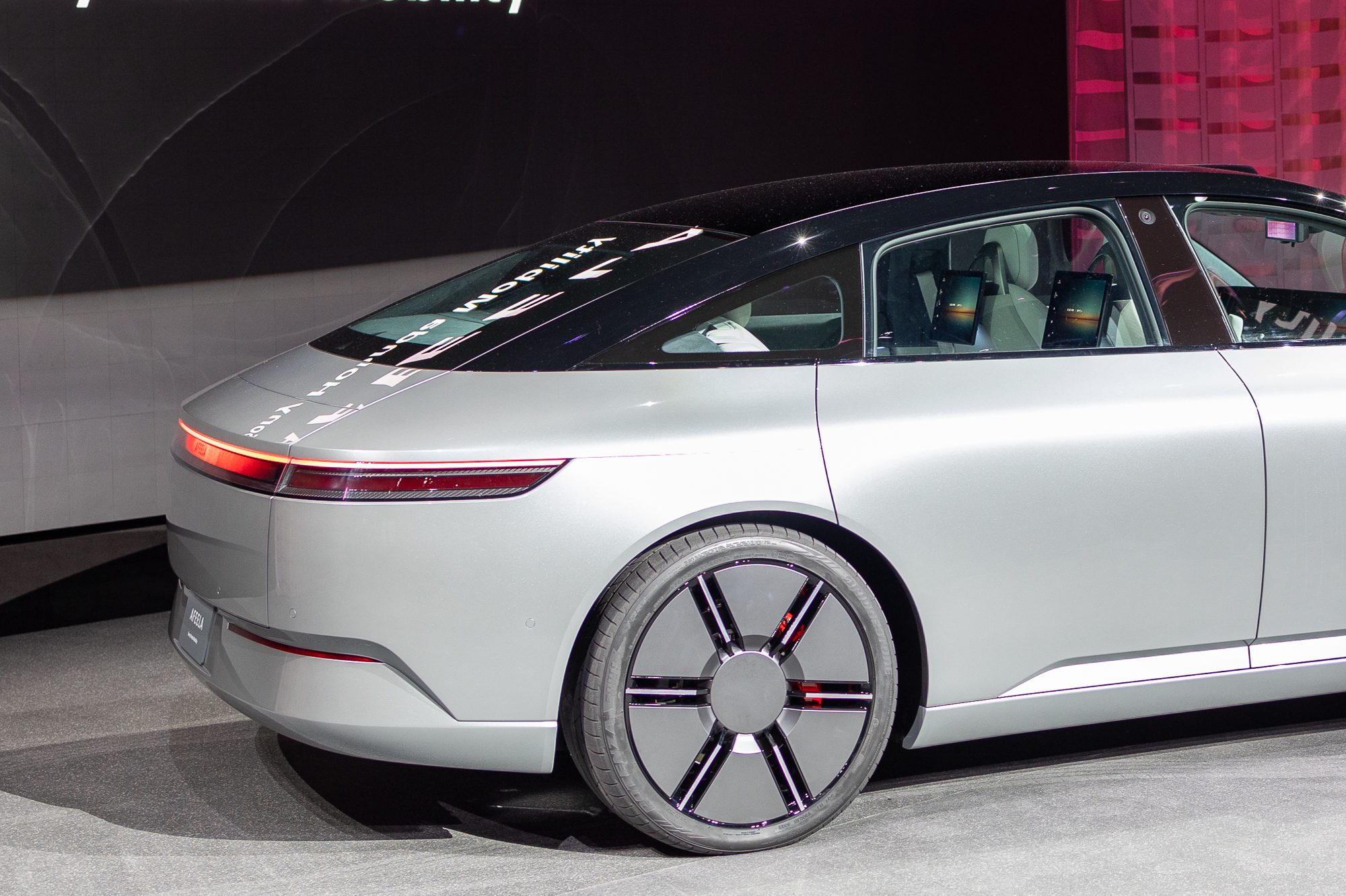 roku updend tv landscape ces 2023 sony honda mobility afeela 5
