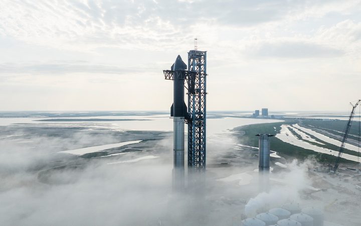 SpaceX's Super Heavy and Starship.