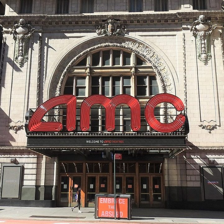 Picture of an AMC theaters.