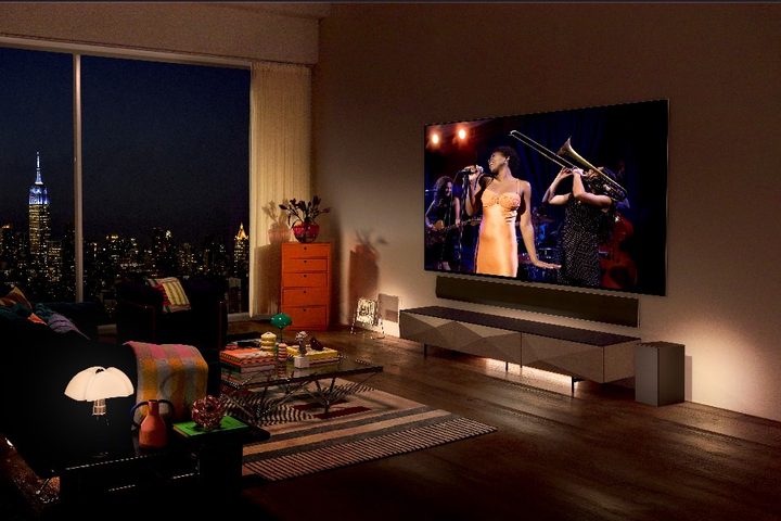 LG's 2023 G3 4K OLED TV.