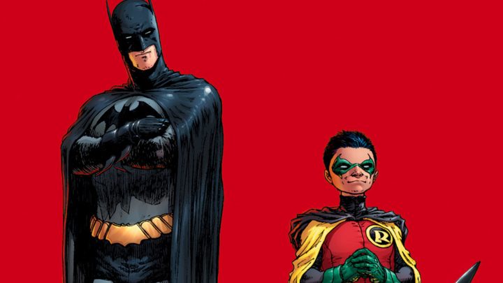 Batman and Robin in Grant Morrison's run on the comic book series.