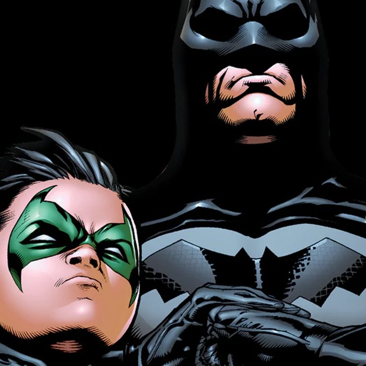 Cover art for Tomasi and Gleason's run on Batman and Robin.