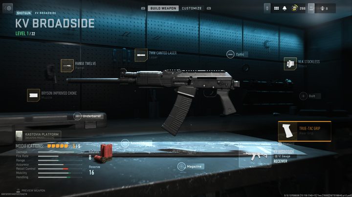 The KV Broadside in Modern Warfare 2.