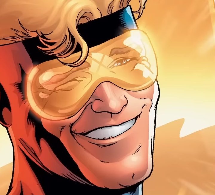 Booster Gold from DC Comics.