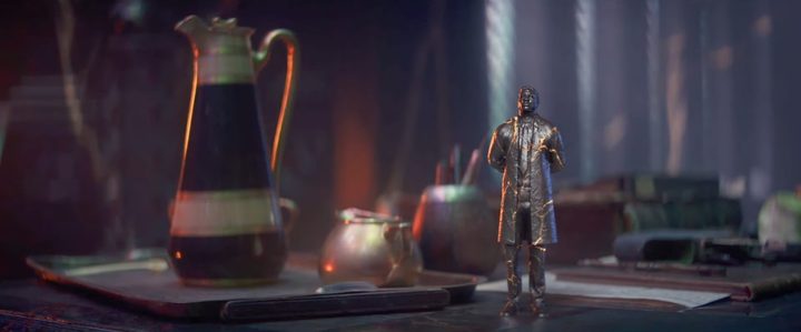 A model of Nathaniel Richards/He Who Remains in "Loki."